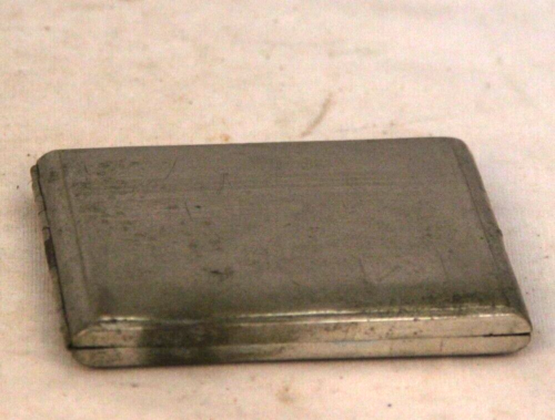 1930s Vintage Unique Beautiful Metal Tobacco & Cigarette Gift / Case Box 11433 - Picture 5 of 11
