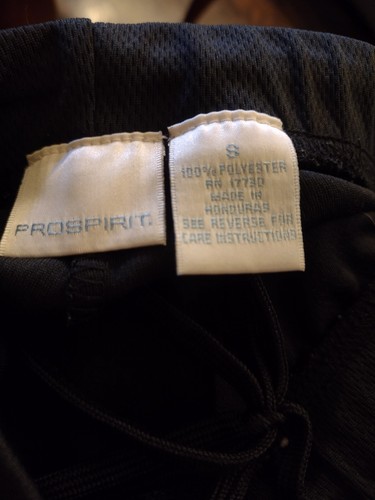 Prospirit Black and White Athletic Shorts with Classic Design Size S. - Picture 10 of 10