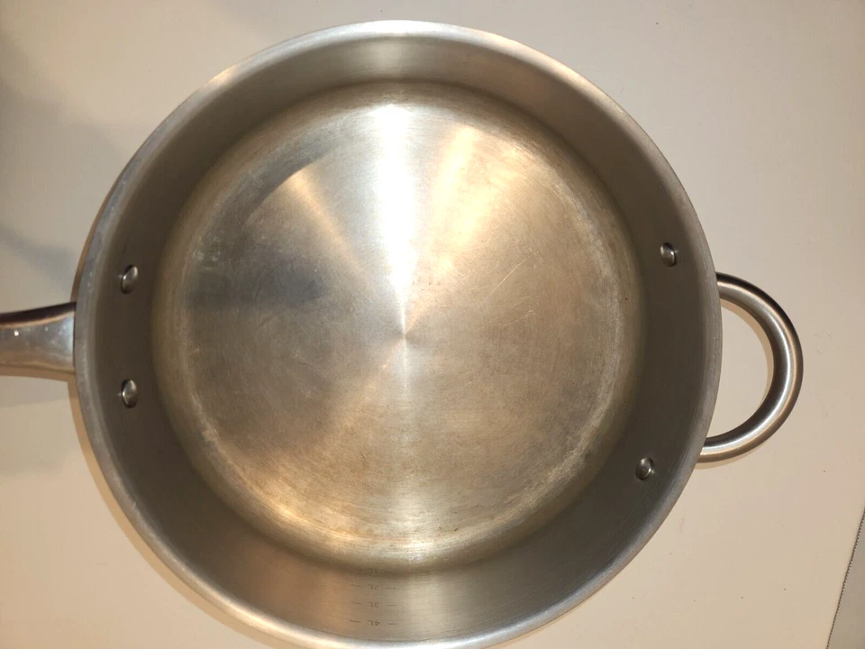 Kuhn Rikon сковорода из нержавеющей стали со стеклянной прозрачной крышкой - SKU BR1 - Изображение 4 из 4