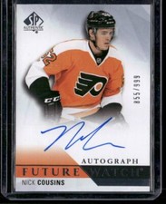 2015-16 SP Authentic #230 Nick Cousins Future Watch AUTO #/999