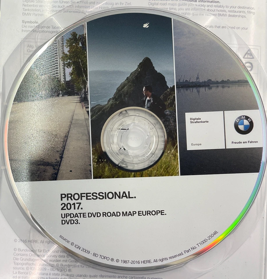 65902448200 DVD NAVIGATION EU 2017 BMW PROFESSIONAL E60 E61 E63 E72 E81 E90 E91 - Bild 3 von 4