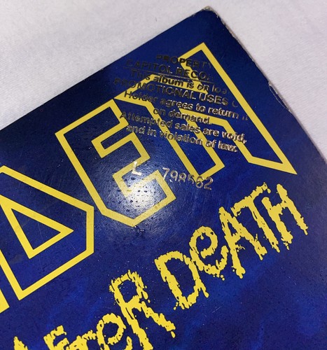 Iron Maiden-LiVe AfTeR DeAtH, Gatefold, Capitol Promo Stamp, 8 Page Book, 2x12” - Picture 2 of 24
