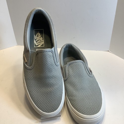 vans mini check slip on