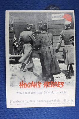 1965 Fleer Hogans Heroes - #11 ''Watch that first step...'' - ExMt Condition