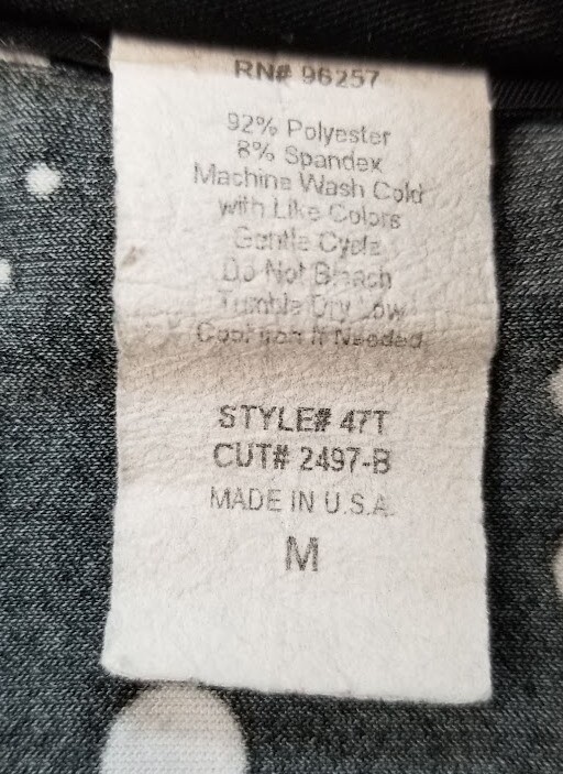 Perseption Concept Blouse Womens Medium Black Whi… - image 5