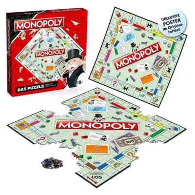 Winning Moves Puzzle Monopoly No. 9 1000 Teile 46912 ab 10 Jahren