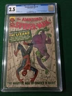 Amazing Spider-Man #6 CGC 2.5 1st App Of The Lizard! OW/W Pages Ditko