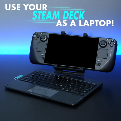 Decktop - Steam Deck Keyboard and Bluetooth Trackpad Mouse with