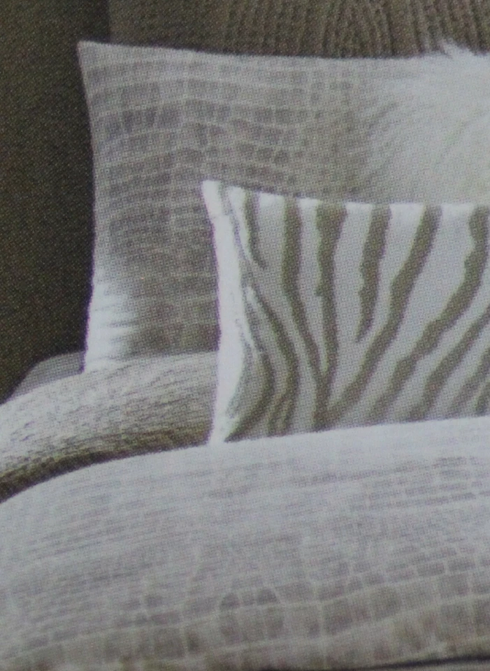 OFERTA......Noble Excelencia ATRACCIÓN ANIMAL Nuevo Estándar Falsa/Funda de Almohada/Nogal Foto 3 de 3