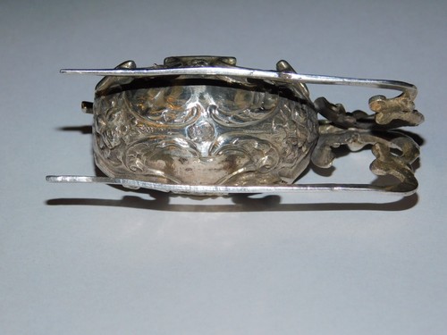 Antique Rococo Style Sterling Silver Sleigh - Picture 10 of 15