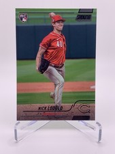2022 Stadium Club Base Black Foil #51 Nick Lodolo - Cincinnati Reds RC