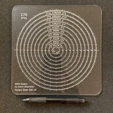 Wild Gears HOOPS Set by Aaron Bleakley - Spirographs for Grown Ups!