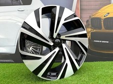 4 x 21 Inch 5x112 Narvik Style Black Polished Wheels: Fits For Volkswagen ID.7
