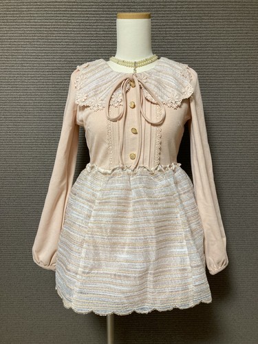 Liz Lisa Big Collar Long Sleeve Dress Romantic Kawaii Cute Date Japan Ebay