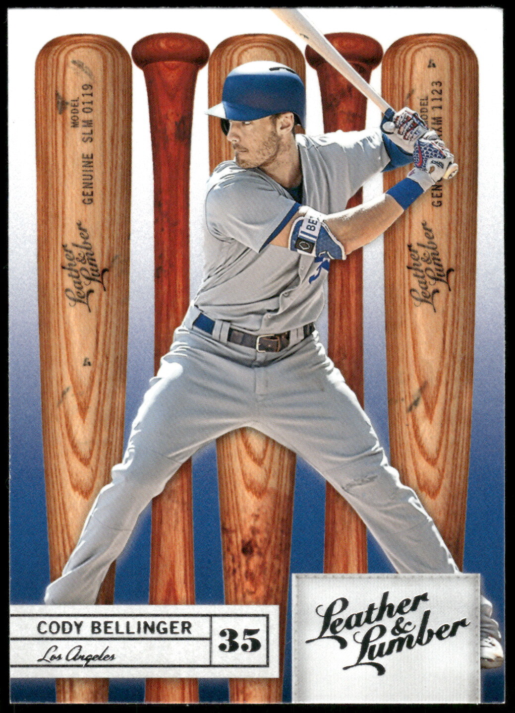 2019 Panini Leather & Lumber Cody Bellinger #86