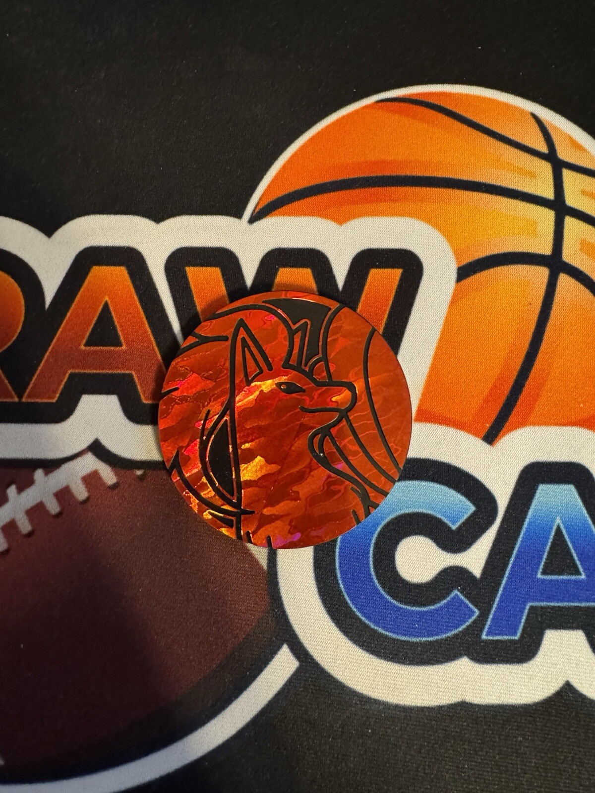 Ninetales Pokemon TCG Coin Red Ice