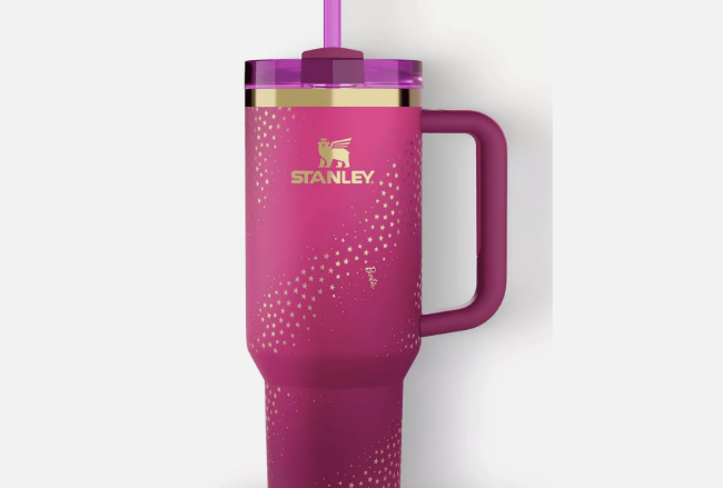 Barbie x Stanley Tumbler Superstar Barbie 40 oz Quencher | eBay