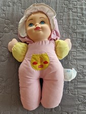 Doudou Poupée Playskool peluche Jour Nuit Vintage 