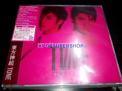 Tohoshinki TONE CD DVD (Japan Version) Dong Bang Shin Ki CD New Sealed Rare OOP