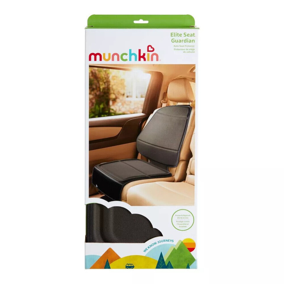 Munchkin Elite Seat Guardian Car Seat Protector, Crash Test Approved Dark Gray eBay