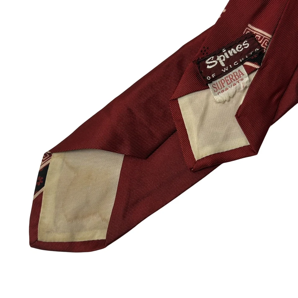 Corbata de seda ROCKABILLY SWING ROCKABILLY SWING de colección años 30 40 Foto 3 de 4