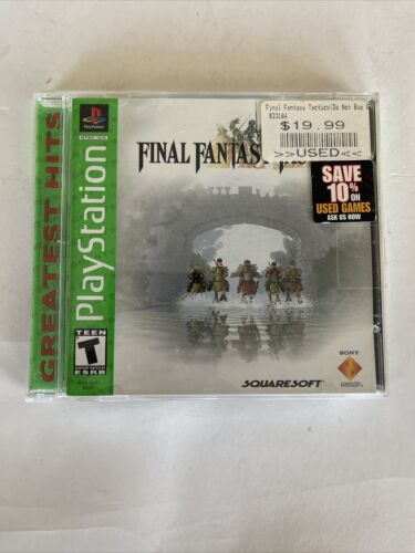 Final Fantasy Tactics PlayStation 1 PS1 Complet CIB - Photo 1/4