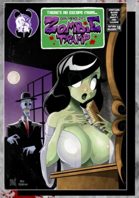 Zombie Tramp #58 House of Janey *Signed* Dan Mendoza Kickstarter Cute NM NEW