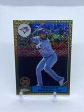 2022 Topps Series 2 1987 Silver Pack Chrome Mojo #T87C2-17 Teoscar Hernandez