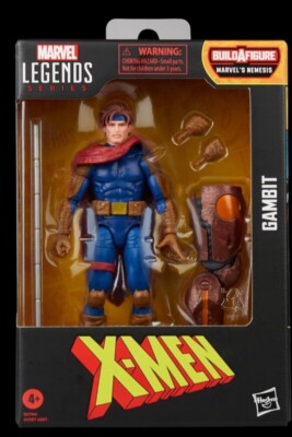 Marvel Legends Series - X-Men Gambit 6inch With Nemesis BAF
