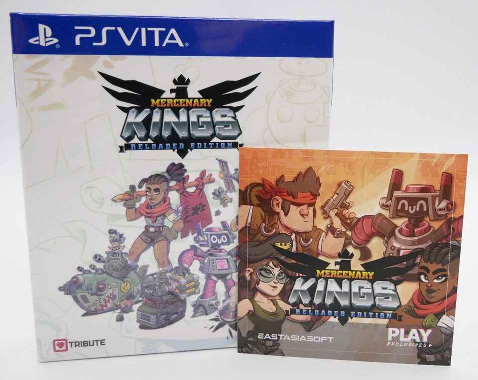 Mercenary Kings Reloaed Edition Limited Sony Playstation PS Vita NEU &