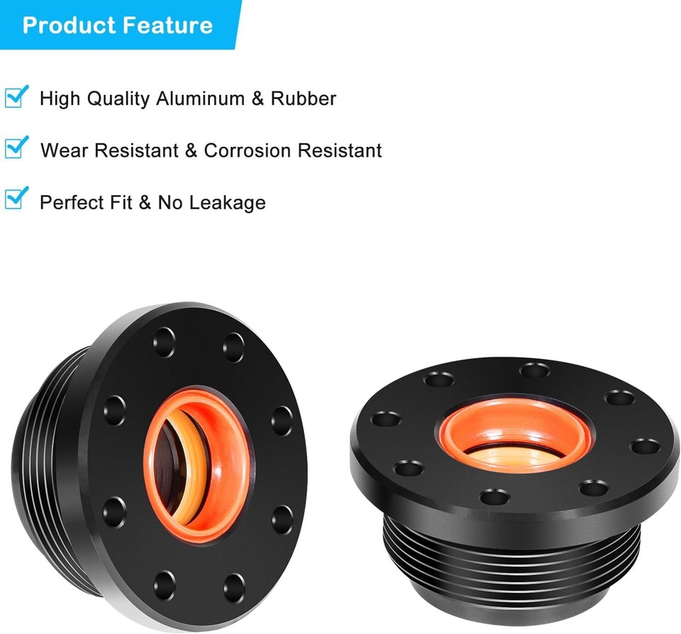 SEASTAR Front Pivot Mount 8 In. Stroke 8.34 Cu. In. Outboard Cylinder, Hs5157 Seal Kit HC5358-3 - The Home Depot - Foto 12