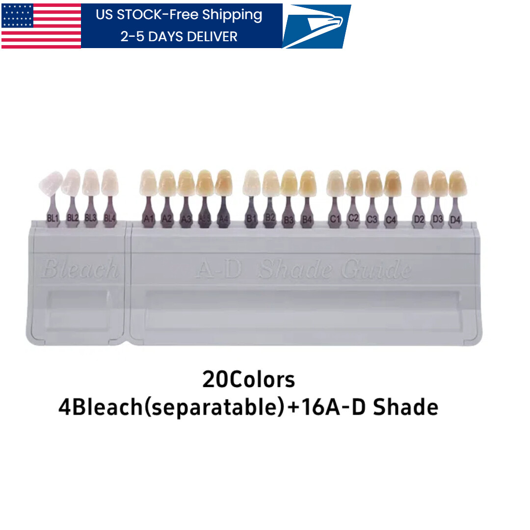 Dental Teeth Shade Guide Porcelain Ivoclar 20Color A-D Tooth 4
