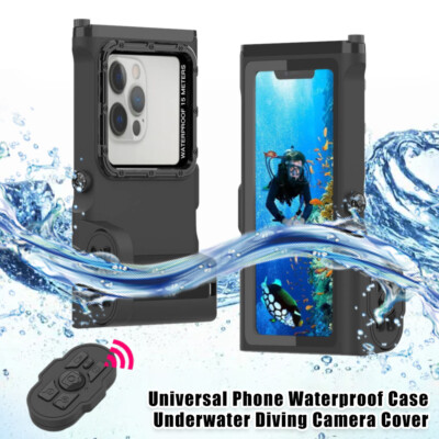 Universal 15m Tauchen Unterwasser Wasserdicht Schutzhülle Für Samsung und iPhone