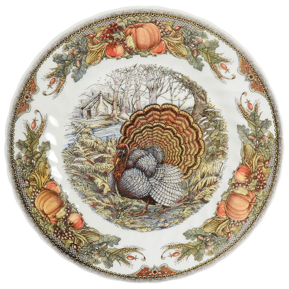 Queen's Harvest Bounty Dinner Plate 10880425