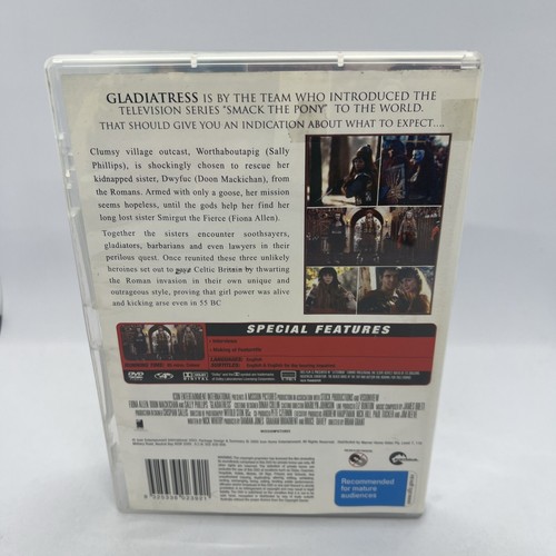 Gladiatress (DVD, 2004) Region 4 Fiona Allen, Doon Mackichan Ex-Rental - Picture 2 of 5