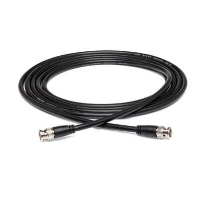 Hosa BNC-06-110 Pro 75-ohm Coax, BNC to Same, 10 ft