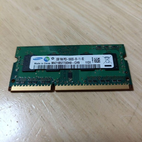 SAMSUNG PC3-10600S-09-11-B2 2GB Laptop Arbeitsspeicher RAM Modul DDR3 Gebraucht