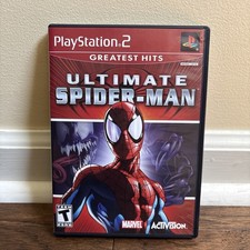 Ultimate Spider-Man PS2 (Sony PlayStation 2, 2005) Case and Game Only Tested