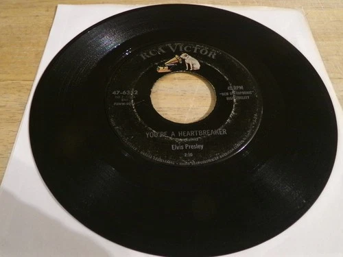 Elvis Presley 45 - You're a Heartbreaker - RCA Victor 47-6382