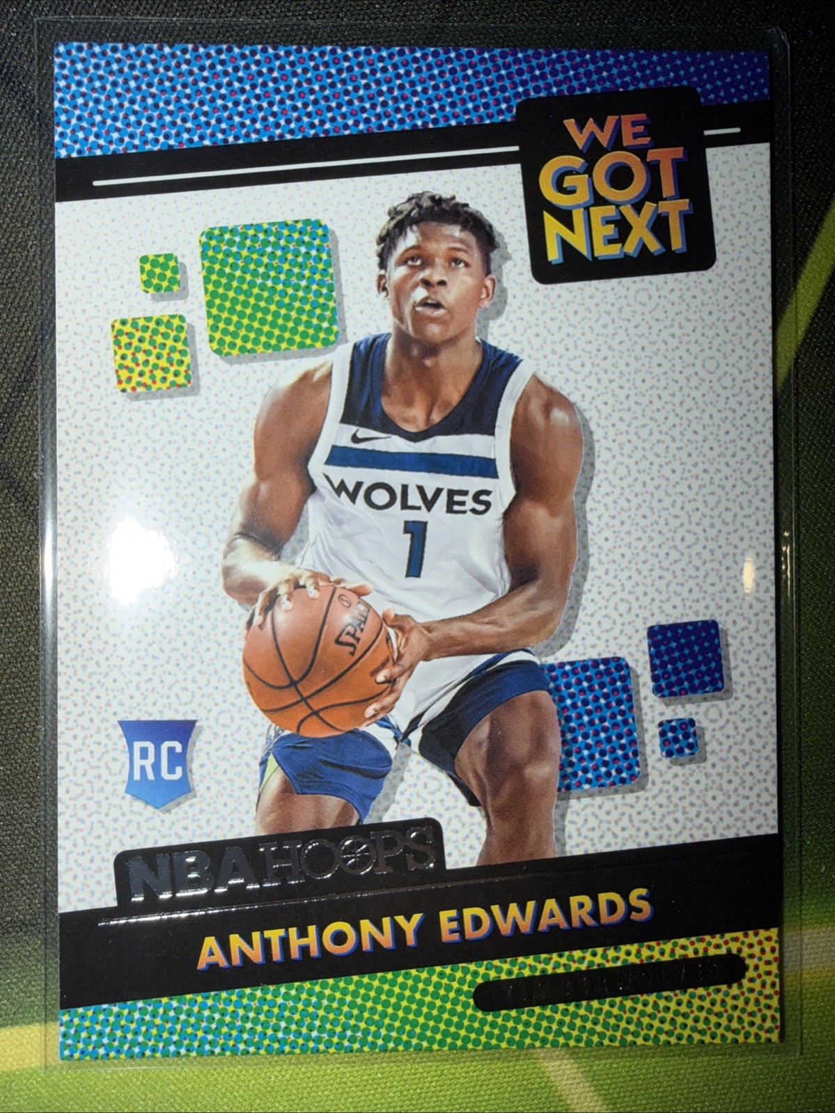 2020-21 Panini NBA HOOPS We Got Next Anthony Edwards #1 RC