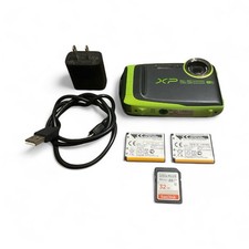 Fujifilm  FinePix XP125 Shock & Waterproof Wi-Fi Digital Camera, Black/Lime G...