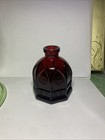 Vintage Wheaton NJ Glass Bottle Ruby Red Carter Cathedral Ink Well 2.5”D — photo 3
