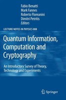 Fabio Benatti (U. A.) | Quantum Information, Computation And Cryptography | Buch
