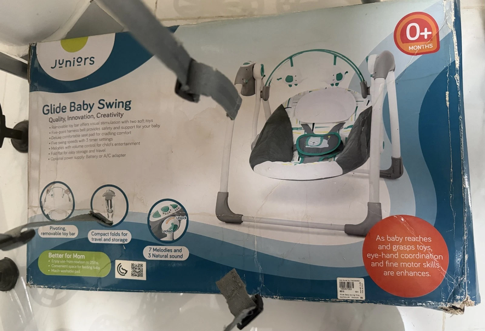 Juniors Glide baby swing (never used)
Opens in a new window or tab