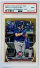 2023 Bowman Chrome Moises Ballesteros 1st Gold Mojo Refractor 40/50 BCP-11 PSA 9