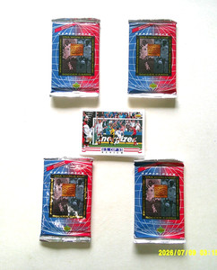 1993 Upper Deck Soccer USA World Cup Cards , Lot Of 5 Packs, 4 unopened