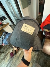US Babycare Inc. Hip Seat Baby Carrier in Grey Herringbone