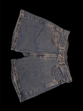 Vtg 90s Levis Womens 8 MIS High Waist Blue Denim Shorts 100 Cotton Waist 30