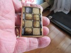 Vintage NOS Zippo Cigarette Lighter Metal Patches Design Brass Case K 13 — photo 2