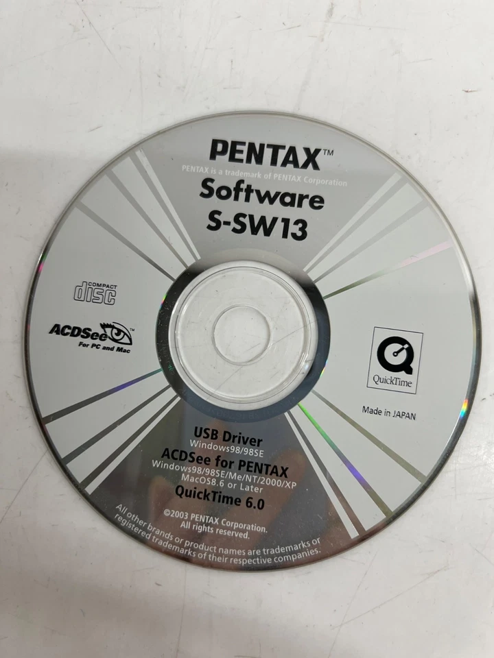 PENTAX Optio555 Digital Camera in box w/ Accessories (Working) - Image 4 of 4